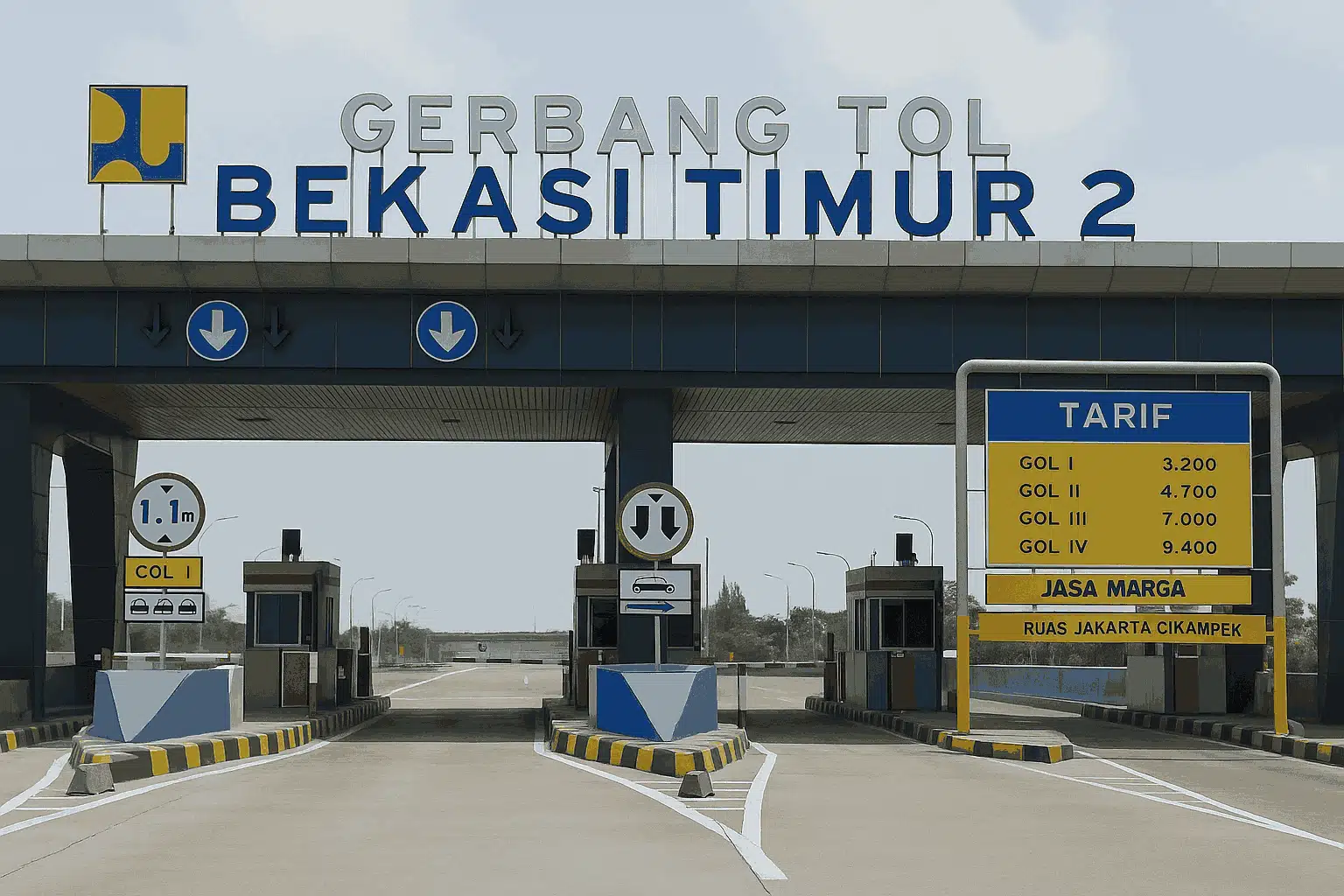 Gerbang Tol Bekasi Timur 2: Lokasi, Rute, dan Info Terbaru 2025